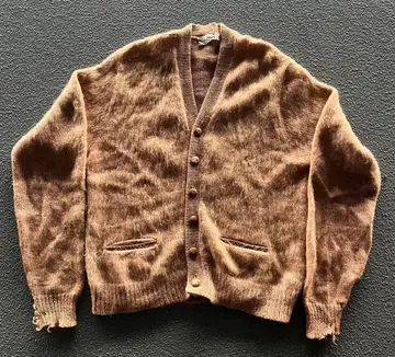 60s 모헤어 가디건 빈티지 카트 코베인