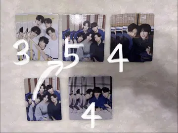 TXT SUMMER TOGETHER 전원 포토 카드