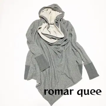 romar quee 로마크 그레이 후드 케이프 포함 트레이너