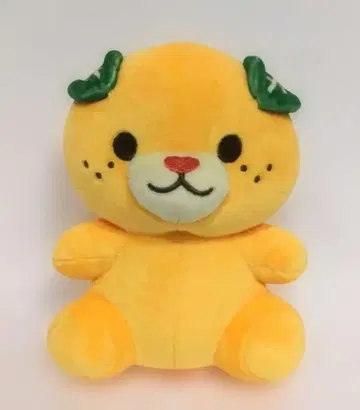 에히메현 미컁 쫀득쫀득 봉제 인형 지역 캐릭터 유루캬라 귤