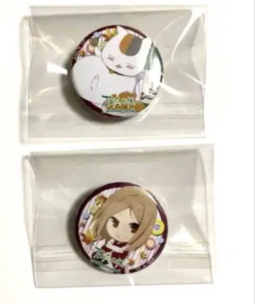 나츠메 우인장 애니메이트 카페 미니 캔뱃지 냥코센세 나츠메 레이코