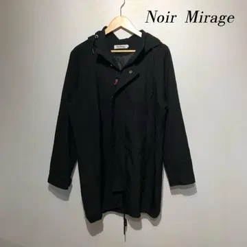 Gorfang 블랙 후드 부착 자켓