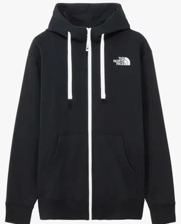 THE NORTH FACE 블랙 후드티 풀 집업