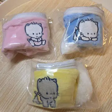 냥이뉴녜뇽 꼬리 달린 기저귀풍 파우치 니에 가챠
