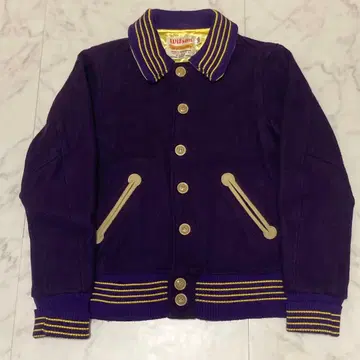 Wilson 바시티 자켓 38 보라색