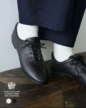 CROWN JAZZ 발레 슈즈 플랫슈즈 가죽 신발 영국제