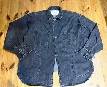 AOZORA BLUE HEAVEN 아오조라 다크 데님 셔츠 자켓