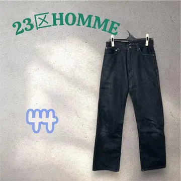 23 HOMME 온워드 카시야마 다크 블루 스트레이트 데님 44