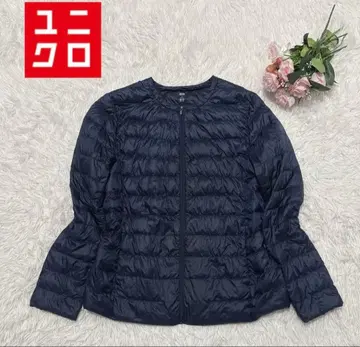 UNIQLO 유니클로 여성용 라이트 다운 네이비 XL
