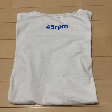 45rpm 화이트 T셔츠