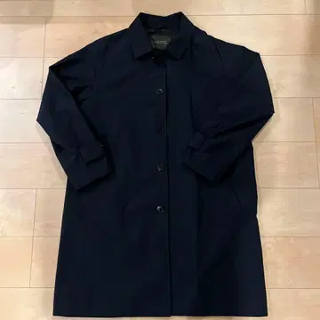 NANO UNIVERSE 네이비 스텐카라 코트