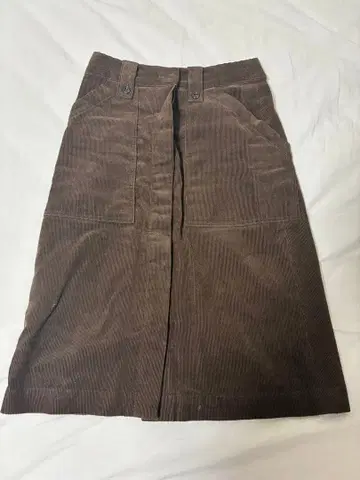 A.P.C. 코듀로이 타이트 스커트