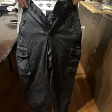 Dickies 블랙 카고 팬츠