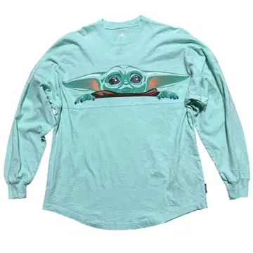 스타 워즈 디즈니 캐릭터T 긴팔 티셔츠 양면 프린트