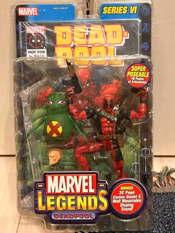 미개봉 TOYBIZ 마블 레전드 슈퍼 포저블 데드풀