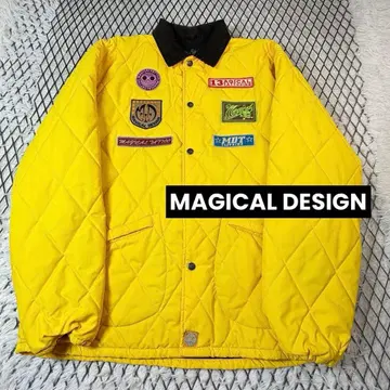 MAGICAL DESIGN 마법 디자인 와펜 퀼팅 자켓