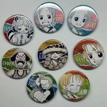 원피스 무기와라 스토어 컬렉션 캔뱃지 푸치 어린 시절 로우 야마토