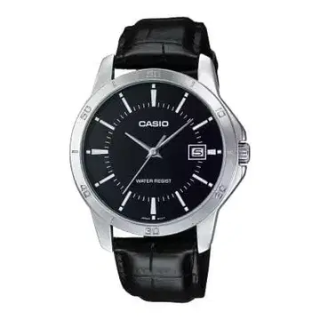 CASIO 아날로그 시계 블랙 MTP-V004L 해외 모델 미사용 새상품