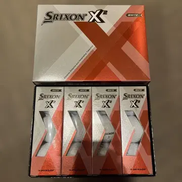 [미사용 새상품] Srixon X2 화이트 골프공 12개입
