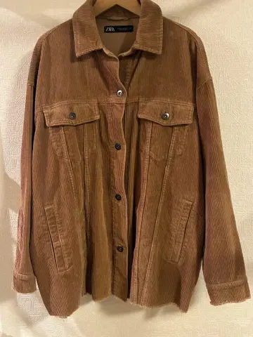 [ ZARA ] 코듀로이 포켓 자켓