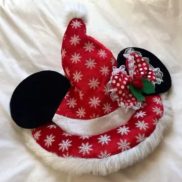 디즈니 팬 캡 디즈니 크리스마스 산타 모자 미니