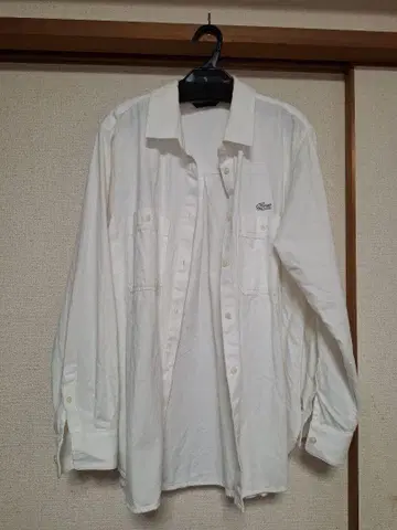 Lacoste 화이트 긴팔 셔츠