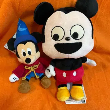 미키 봉제 인형 마법사의 제자 미키 판타지아 덤 포함