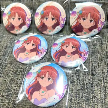 어떤 과학의 초전자포 시라이 쿠로코 블라인드 랜덤 캔뱃지 6개