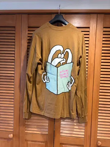 actual source 롱 슬리브 T셔츠