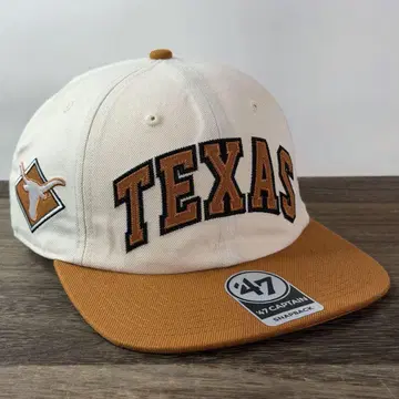47Brand NCAA 텍사스 롱혼스 칼리지 캡 모자