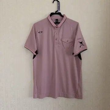 OAKLEY 피케 셔츠 XL 핑크