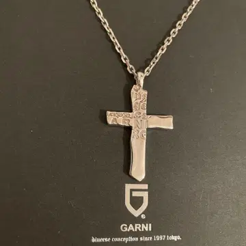 GARNI 가르니 실버 크로스 목걸이