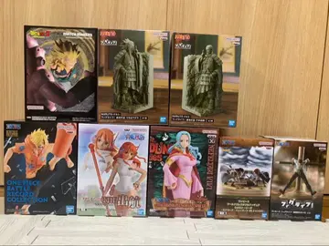 드래곤볼, 원피스, NARUTO 피규어 8세트