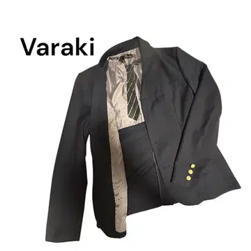 Varaki 블랙 테일러드 자켓