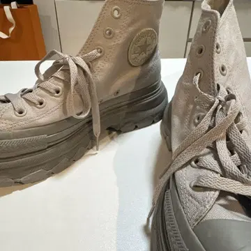 CONVERSE 스니커즈 통굽 그레이