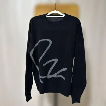 [ ReZARD ] Rz Logo Jacquard Sweater