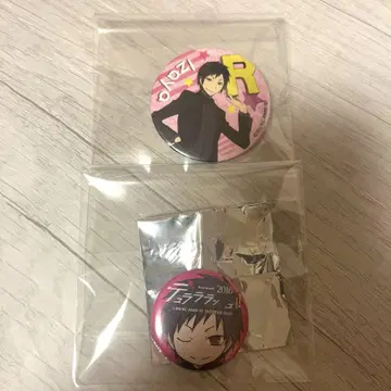 듀라라라 러쉬 2016 회장 특전 캔뱃지 오리하라 이자야 듀라라라