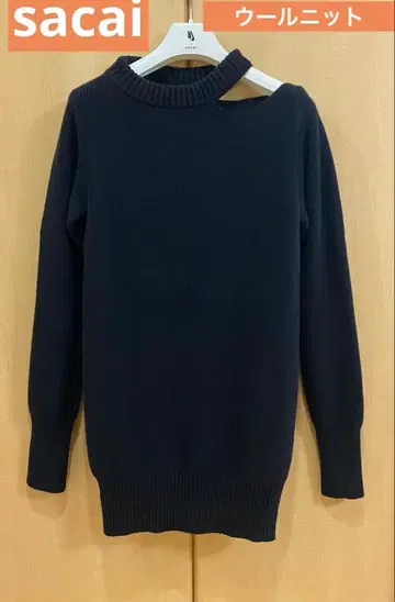 8만 5천 [새상품급] sacai 사카이 울 니트 스웨터 블랙