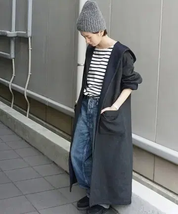 Journal Standard luxe W 페이스 리버 후드 코트