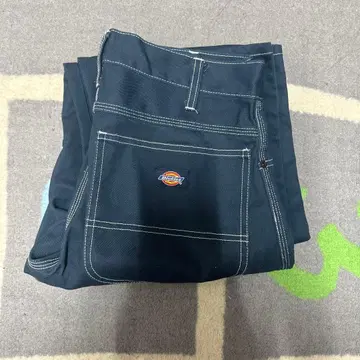 Dickies 네이비 워크 팬츠 W28