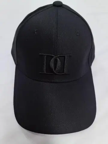 Darich 로고 자수 블랙 야구 모자