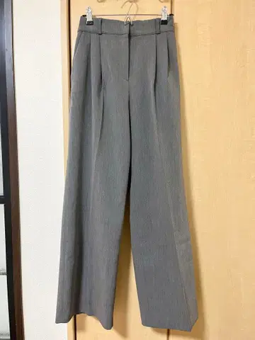 [ 새상품급 ] 앨리슨 브라운 센터 프레스 팬츠