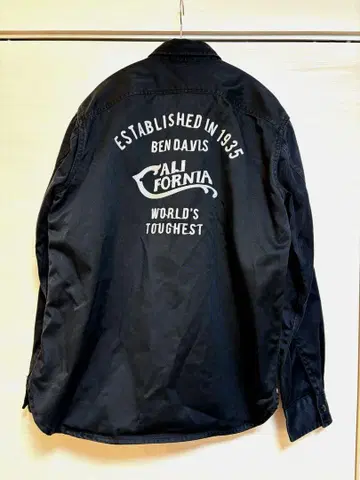 10/31 가격 인하 BEN DAVIS 블랙 긴팔 셔츠 자켓