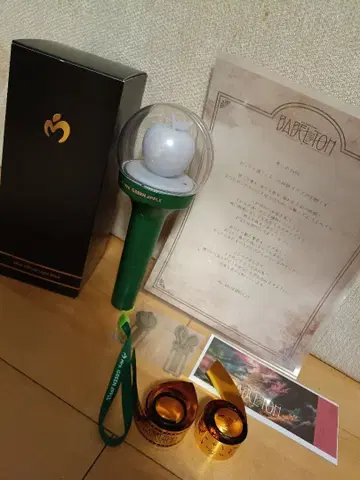 미세스 바벨탑 응원봉 은색 테이프 2종 풀 팬클럽 한정판 굿즈 세트