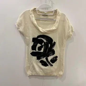 Moschino 반팔 얇은 소재 니트