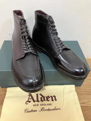 Alden 알든 4540H 버건디 코도반 탱커 부츠 8.5D