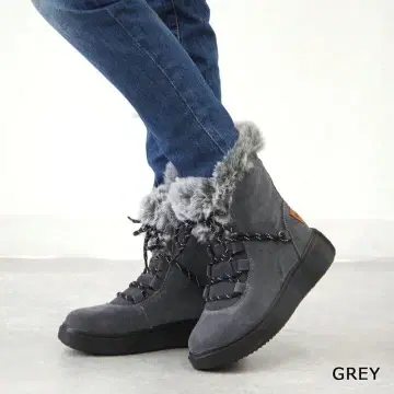 MINNETONKA 보아 레이스업 스웨이드 부츠