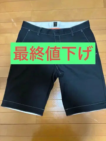 PUMA 골프웨어 하프 팬츠 9부 팬츠 3개 세트