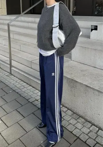 adidas 파이어버드 네이비 트랙 팬츠 XS