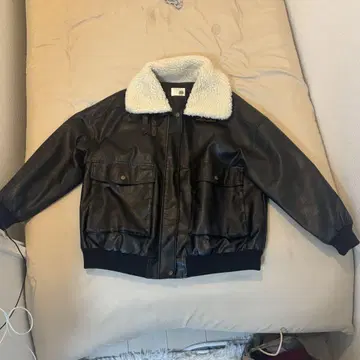 퍼 가죽 자켓 무스탕 자켓